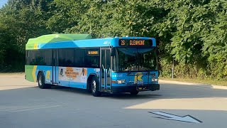 Montgomery County Transit Ride On 2009 Gillig Low Floor Advantage Hybrid 5337 on Route 26 [upl. by Romelda]