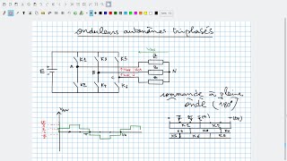 EP27 Onduleur triphasé  Commande à pleine onde [upl. by Atteugram]
