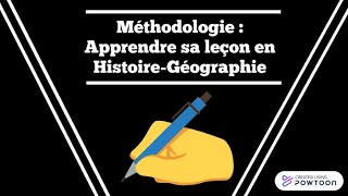 Apprendre correctement sa leçon en HistoireGéographie [upl. by Reiser655]