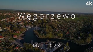 Węgorzewo z lotu ptaka  052023  AerialViewArt [upl. by Imyaj876]