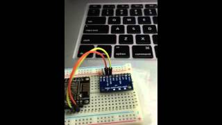 Integrate ESP8826 with a 9axis MPU 9250 [upl. by Eniron263]