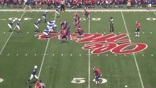 North Pontotoc vs Saltillo Scrimmage 2014 [upl. by Carpenter]