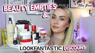 BEAUTY EMPTIES  SKINCARE MAKEUP amp BODYCARE  PRODUCT REVIEWS ✨ MISS BOUX [upl. by Atilahs]