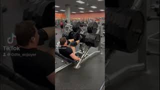 1200 pound ego lift leg press [upl. by Nylesoj]