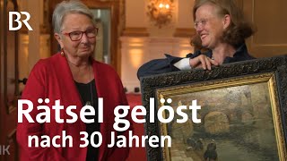 Rätsel gelöst nach 30 Jahren So viel wert ist das Gemälde quotWäscherinnenquot  Kunst  Krempel  BR [upl. by Oesile36]