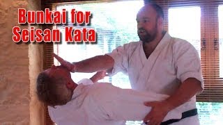 Practical Kata Bunkai Thoughts on bunkai for GojuRyu  ShitoRyu Seisan [upl. by Bowler]