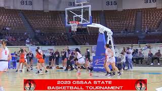 State Basketball Tournament Pawhuska vs Preston [upl. by Oralee]