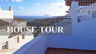 Semidetached house with seaviews costadelsol propertytour luxuryproperties sotogrande [upl. by Lav]