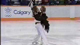 Bestemianova amp Bukin Бестемьянова и Букин URS  1988 Calgary Ice Dancing OSP US ABC [upl. by Vonni]