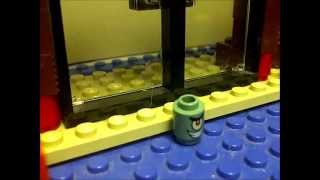 Lego SpongeBob A Normal Day at the Krusty Krab [upl. by Ifen]