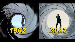 Every James Bond Gunbarrel EVOLUTION 4K All Sequences [upl. by Evadnee]