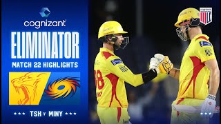 Cognizant Major League Cricket Eliminator Highlights  Texas Super Kings Vs MI New York [upl. by Dnomasor]