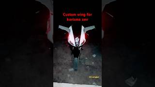 Ninja H2R type wing bike motorcycle satisfying trending satisfying shortvideo luxury sports [upl. by Neelehtak344]