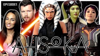 My wife and I watch AHSOKA for the FIRST time  Episode 1 Reaction [upl. by Ettenotna334]