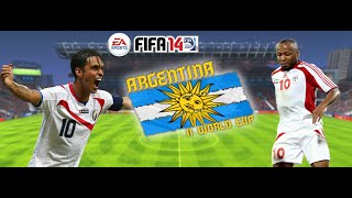 Costa Rica vs UAE  FIFA14  Argentina 2nd World Cup [upl. by Acissev]