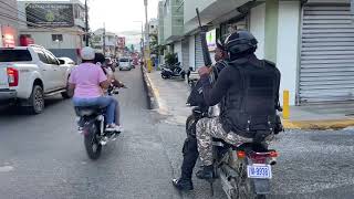 Recorrido de la policia en san francisco de macoris [upl. by Laine]