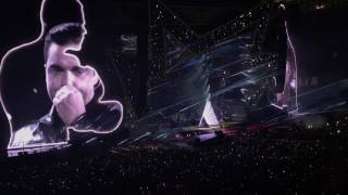 Robbie Williams  Angels  Etihad Stadium 2017  Tribute to Manchester Attack [upl. by Sergo]