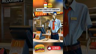 🍟 Transformación ÉPICA De TRABAJADOR DE MCDONALDS súper delgado a trabajadores MAMADOS 😈😂 [upl. by Eimarrej821]