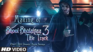 Making of Bhool Bhulaiyaa 3  Title Track Kartik Aaryan  Anees Bazmi  Bhushan Kumar [upl. by Christiana]