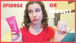 Splurge or Budget Umberto Giannini Gel VS Boots Curl Creme [upl. by Kimmy]