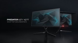 Predator X27 4K Gaming Monitor – Shatter Boundaries  Predator [upl. by Halvaard]