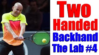 Tennis Two Handed Backhand Technique  The Lab 4 [upl. by Jarred]