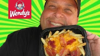 Wendy’s Baconator Fries REVIEW [upl. by Attenahs]