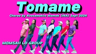 TOMAME LINEDANCE  Choreographer  Roosamekto Mamek INA  Demo  Momsaii [upl. by Floris722]