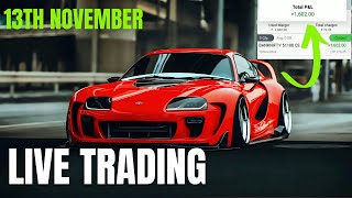 13th November Live Intraday Trading in Telugu Top Strategies amp RealTime Tips for Beginners [upl. by Baldwin]