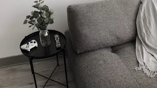 IKEA side table assemble GLADOM 🛑 ikea [upl. by Light]