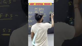 PHYSICS  SI मात्रक TRICK से बस 1 मिनट में याद करें  SI Tricks  Unit system [upl. by Yesllek]