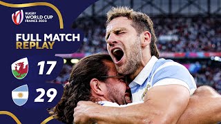 Los Pumas INSANE comeback  Wales v Argentina  Rugby World Cup 2023 Full Match Replay [upl. by Tobias]