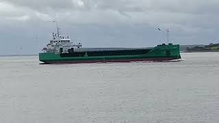 Shipping in Waterford estuary 🇮🇪 [upl. by Ardyaf]