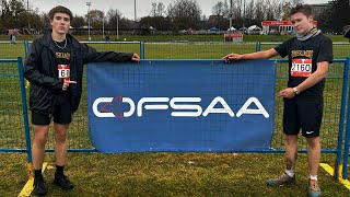 Cross Country Running OFSAA 2024 [upl. by Biles]