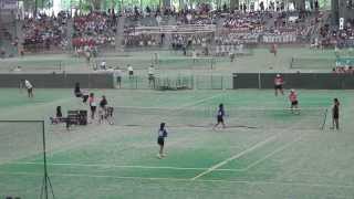 中学女子テニス 中体連団体決勝 ダブルス（熊本県大会） [upl. by Anek]