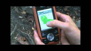 Magellan Triton 2000 GPS Demo [upl. by Auhsuj23]