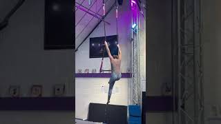 Ava Winteridge static trapeze open intermediate [upl. by Gnuy73]