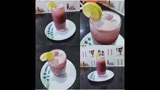 Homemade Pulpy Grape Juice Video  Mixed Grape Juice  Summer Drink Recipe [upl. by Noxas328]