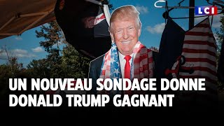 Élections américaines  Trump donné gagnant dans un nouveau sondage｜LCI [upl. by Mehitable]