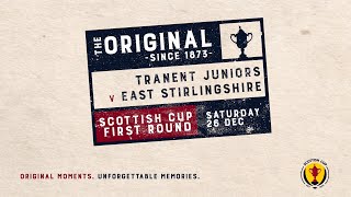 Tranent Juniors 41 East Stirlingshire  Scottish Cup 202021 – First Round [upl. by Bazluke]