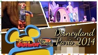 Disney Junior LIVE Walt Disney Studios Park Disneyland Paris 2014 [upl. by Arsuy840]