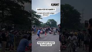 laga PCX vs Vario winner Vario thailand dragracing balap [upl. by Ainafets]