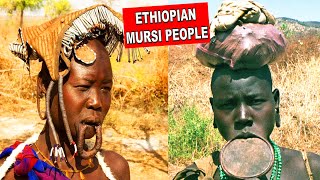 Mursi People  Bodyart Culture Lifestyle I Documentary 14082020 [upl. by Tann]