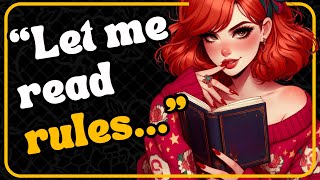 Girlfriend Reads You The RulesF4A💕Established RelationshipConfused ListenerApril Fools [upl. by Assilem]