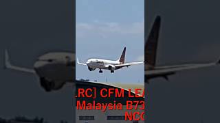 Batik Air Malaysia B737 MAX Landing at klia batikair batikairmalaysia aviation planespotting [upl. by Jareb16]