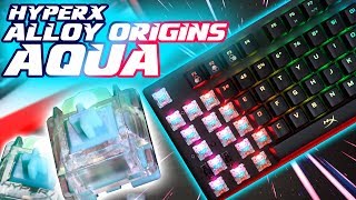 HyperX Alloy Origins AQUA TACTILE Switches Surprisingly Smooth [upl. by Hana]