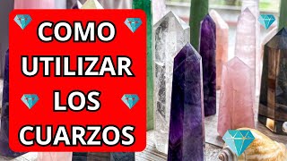 😃👍💎CUARZOS Propiedades y usos de Colores 😃⭐💎 [upl. by Eldreeda302]