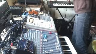 Old Skool Electro Jam  MPC Blofeld Alpha Juno [upl. by Aryek899]