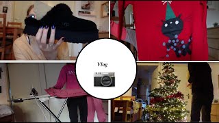 Vlog 368 Nieuwe pantoffels en kerstboom zetten [upl. by Fesoj]