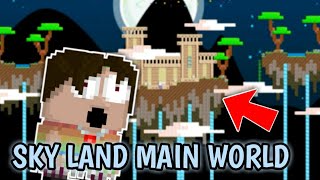 Skyland Main World  Growtopia [upl. by Rust139]